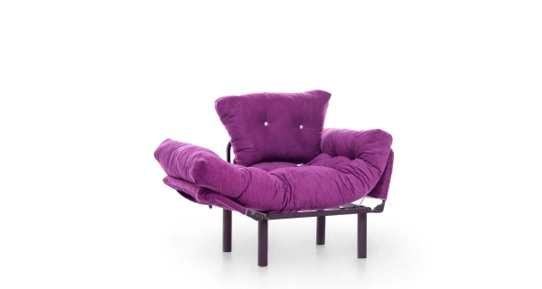 Křeslo NALDAL, fialová