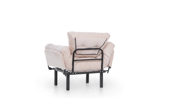 Křeslo NALDAL, krémová