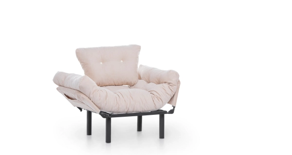 Křeslo NALDAL, krémová