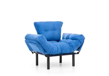 Křeslo NALDAL, modrá