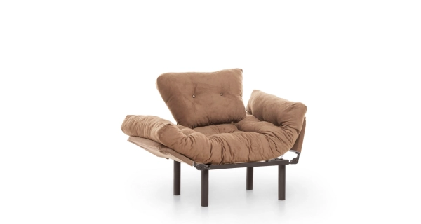 Křeslo NALDAL, světle hnědá