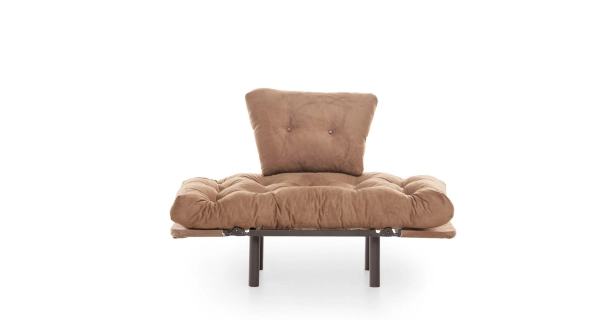 Křeslo NALDAL, světle hnědá