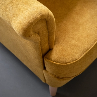 Křeslo ORBEA, tmavě šedá látka