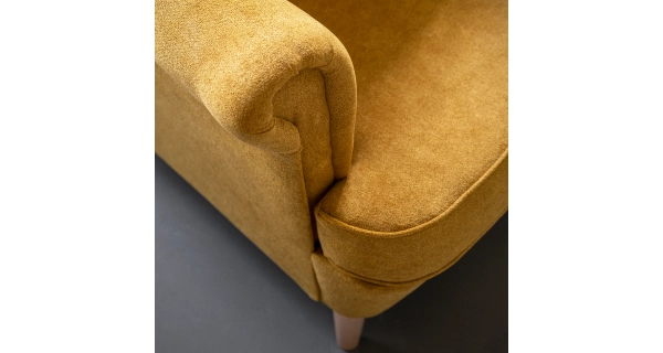 Křeslo ORBEA, vínově červená látka