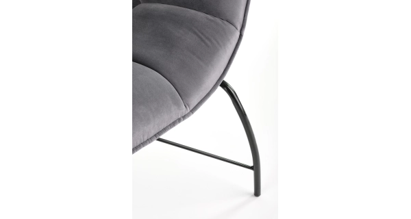 Křeslo PERSIA, šedá