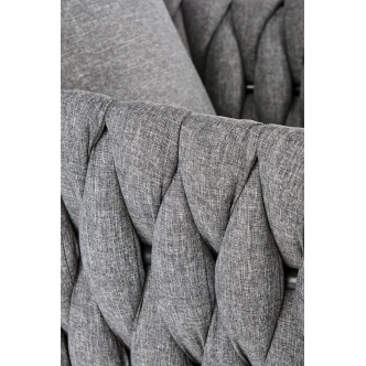 Křeslo POET, šedá