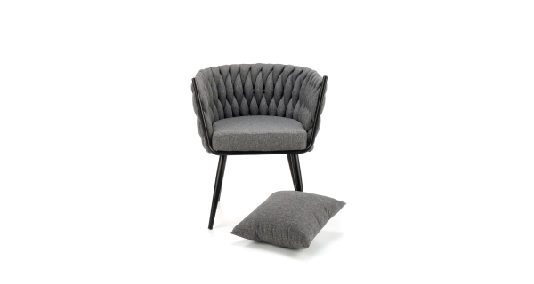 Křeslo POET, šedá