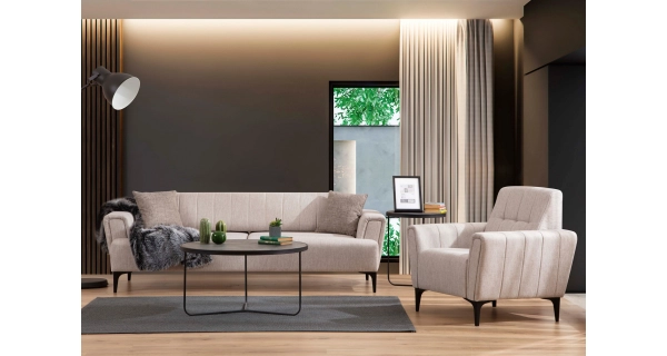 Křeslo REMLIS, béžová