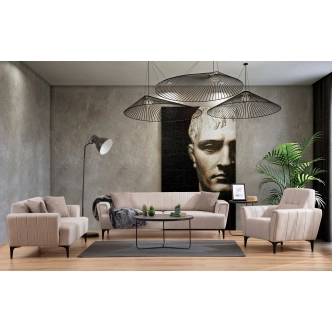 Křeslo REMLIS, béžová