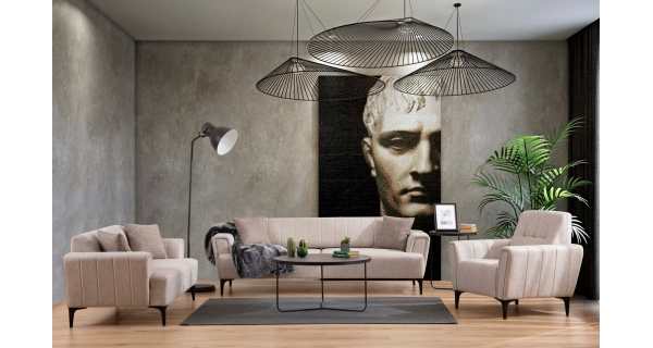 Křeslo REMLIS, béžová