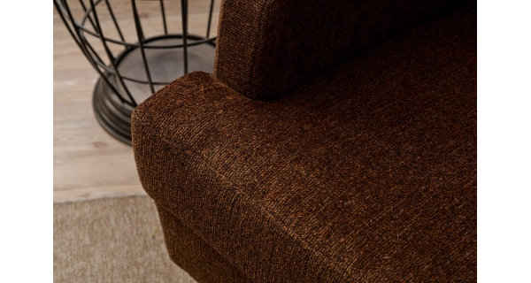 Křeslo REMOLA, hnědá