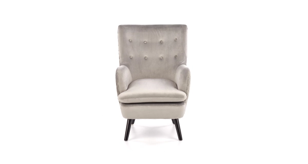 Křeslo SAMALUT, šedá