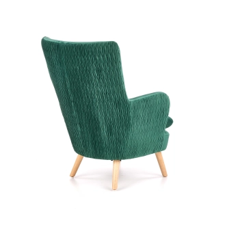 Křeslo SAMALUT, tmavě zelená