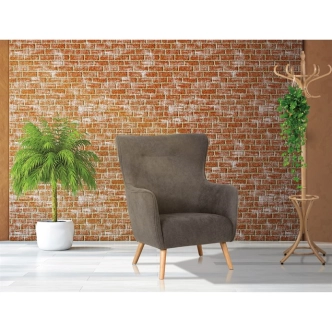 Křeslo SARAFIAN, lanýžová látka