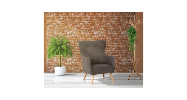 Křeslo SARAFIAN, lanýžová látka