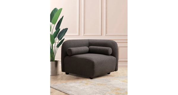 Křeslo TELGAR, tmavě šedá