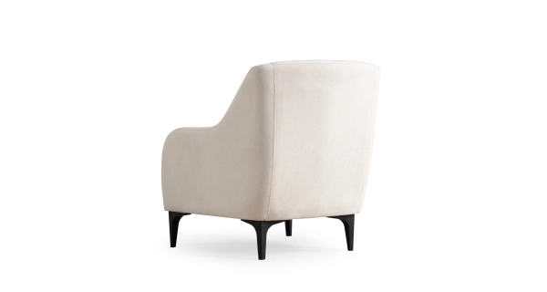 Křeslo TRELEM, ecru