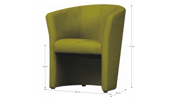 Křeslo TUANGU, zelená látka