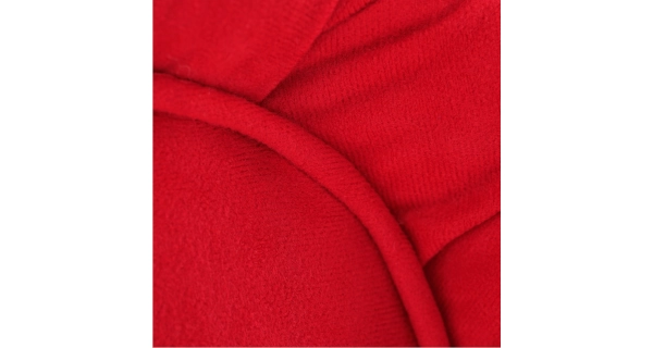 Křeslo ušák BABAR, červená látka