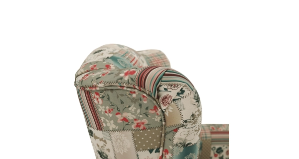 Křeslo ušák BABAR, vzor patchwork Viorica 1