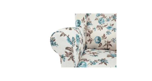 Křeslo ušák BABAR, vzor rose 14