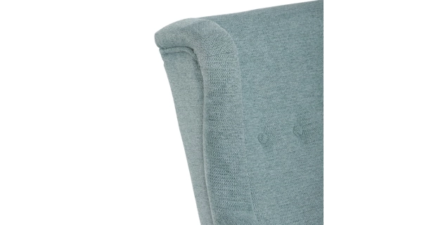 Křeslo ušák WINVON, zelená látka