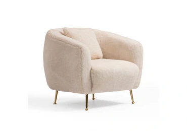 Křeslo VALZEL, béžová