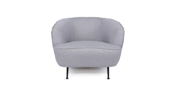 Křeslo VELMAR, světle šedá