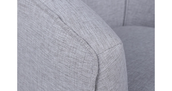 Křeslo VELMAR, světle šedá