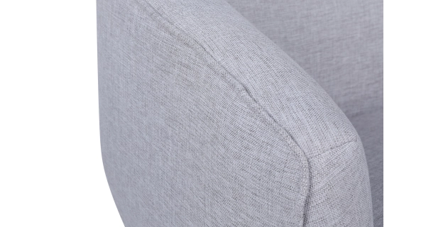 Křeslo VELMAR, světle šedá