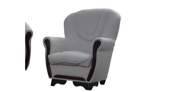 Křeslo VELOX 1, světle béžová látka