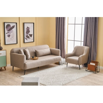 Křeslo VESTILA, hnědá