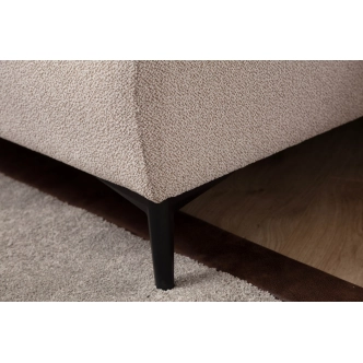 Křeslo VORDRON, béžová/skořicová