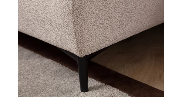 Křeslo VORDRON, béžová/skořicová