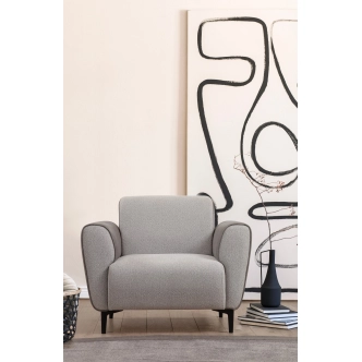 Křeslo VORDRON, šedá