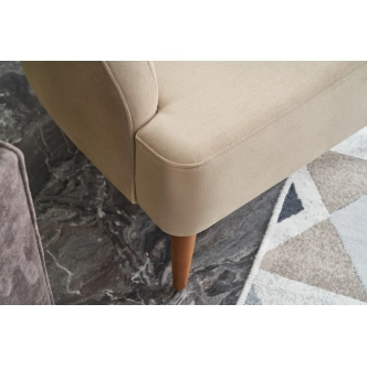 Křeslo WINZEL 1, krémová