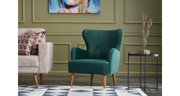 Křeslo WINZEL 1, petrolejová