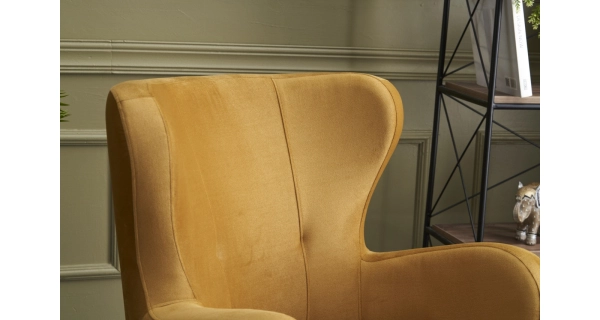 Křeslo WINZEL 1, zlatá