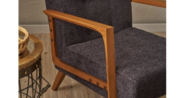 Křeslo YORLEM, antracit