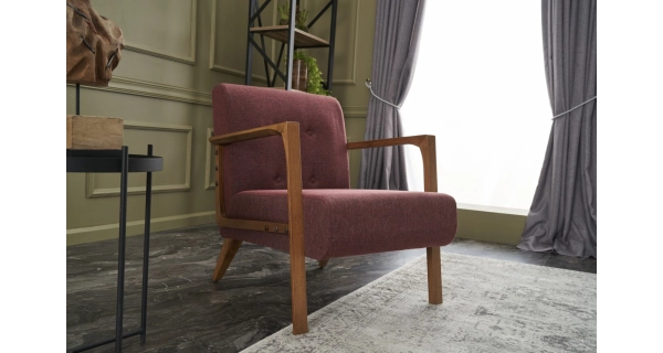 Křeslo YORLEM, bordó