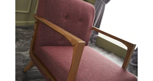 Křeslo YORLEM, bordó