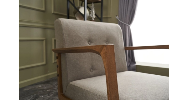 Křeslo YORLEM, krémová 1