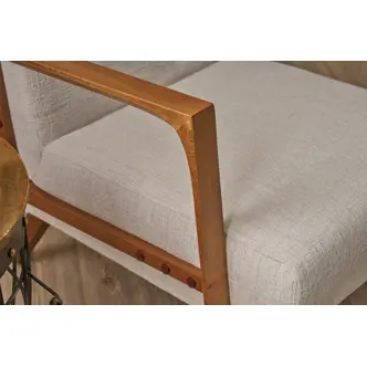 Křeslo YORLEM, krémová 2