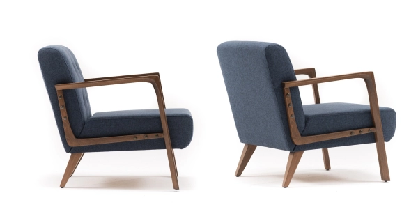 Křeslo YORLEM, modrá