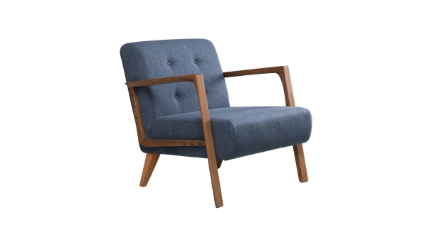 Křeslo YORLEM, modrá