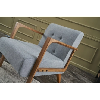 Křeslo YORLEM, světle modrá