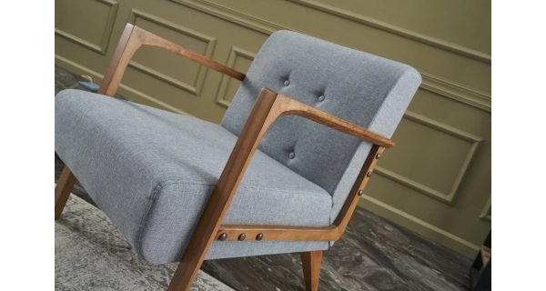 Křeslo YORLEM, světle modrá