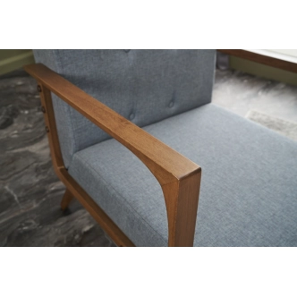 Křeslo YORLEM, světle modrá