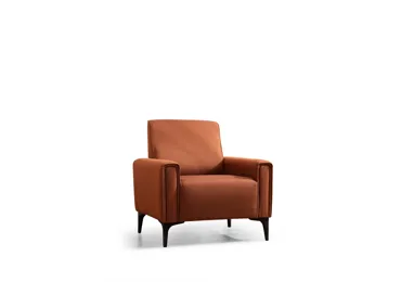 Křeslo ZALFARO, cihlová