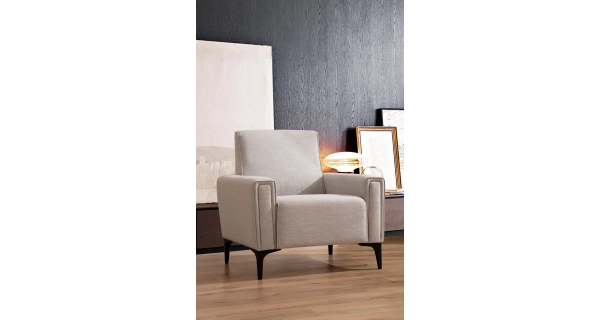 Křeslo ZALFARO, ecru